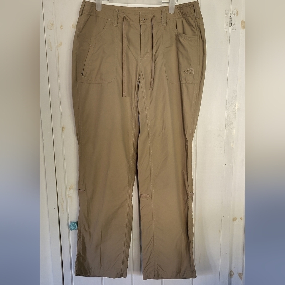 The North Face Roll-up Hiking Active Nylon Tan Pants